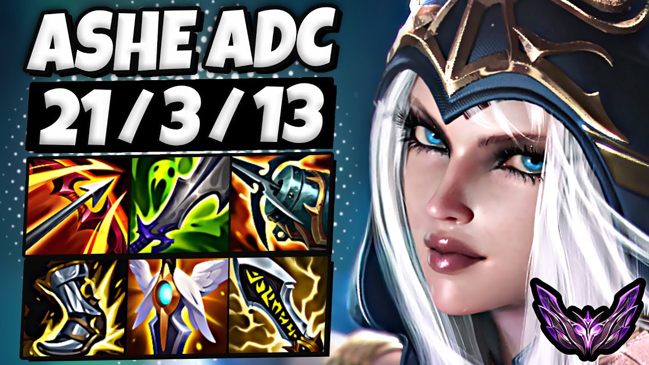 Ashe vs Ezreal [ ADC ] Lol Korea Master Patch 26.1 ✅