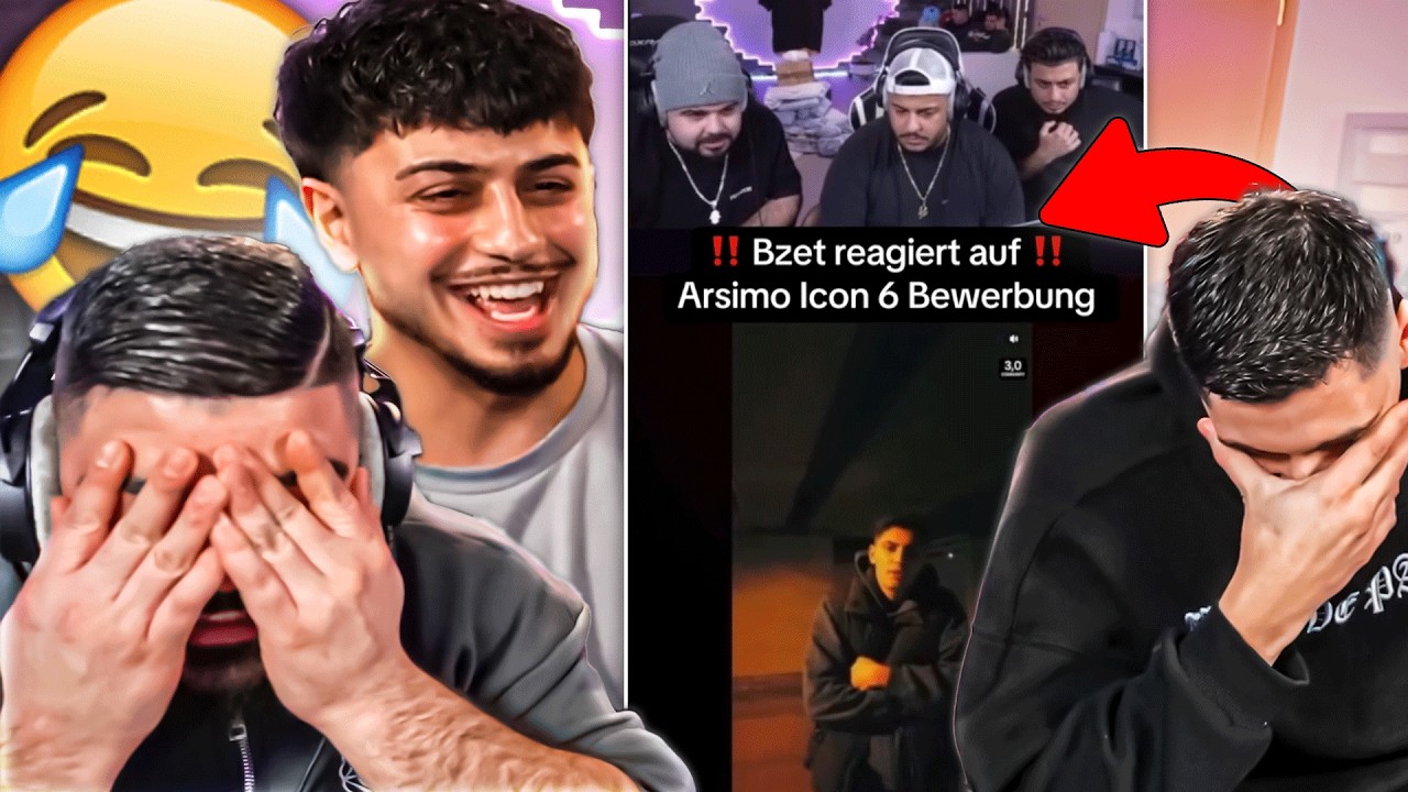 ER hat sich bei ICON 6 & RLR1 BEWORBEN (abgelehnt..) 😂