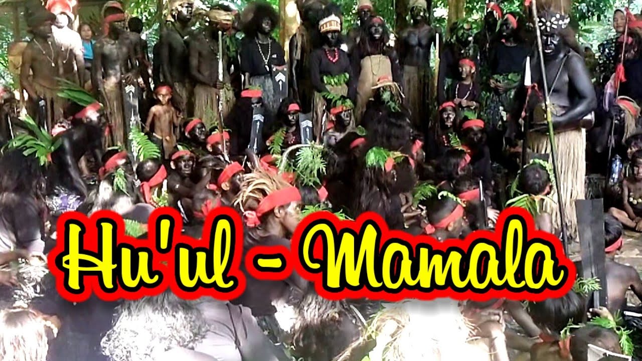 Persiapan Tarian Hu'ul - Negeri Mamala
