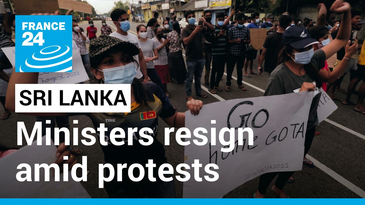 Sri Lanka&rsquo;s cabinet ministers resign amid protests, social media ban &bull; FRANCE 24 English