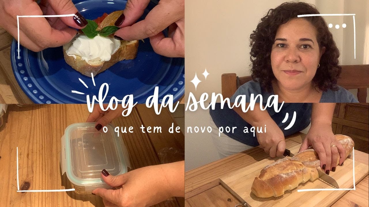 PRIMEIRO VLOG: Quem sou eu, Recebidos, Receita de Bruscheta e porque criei o Colher de Baunilha!