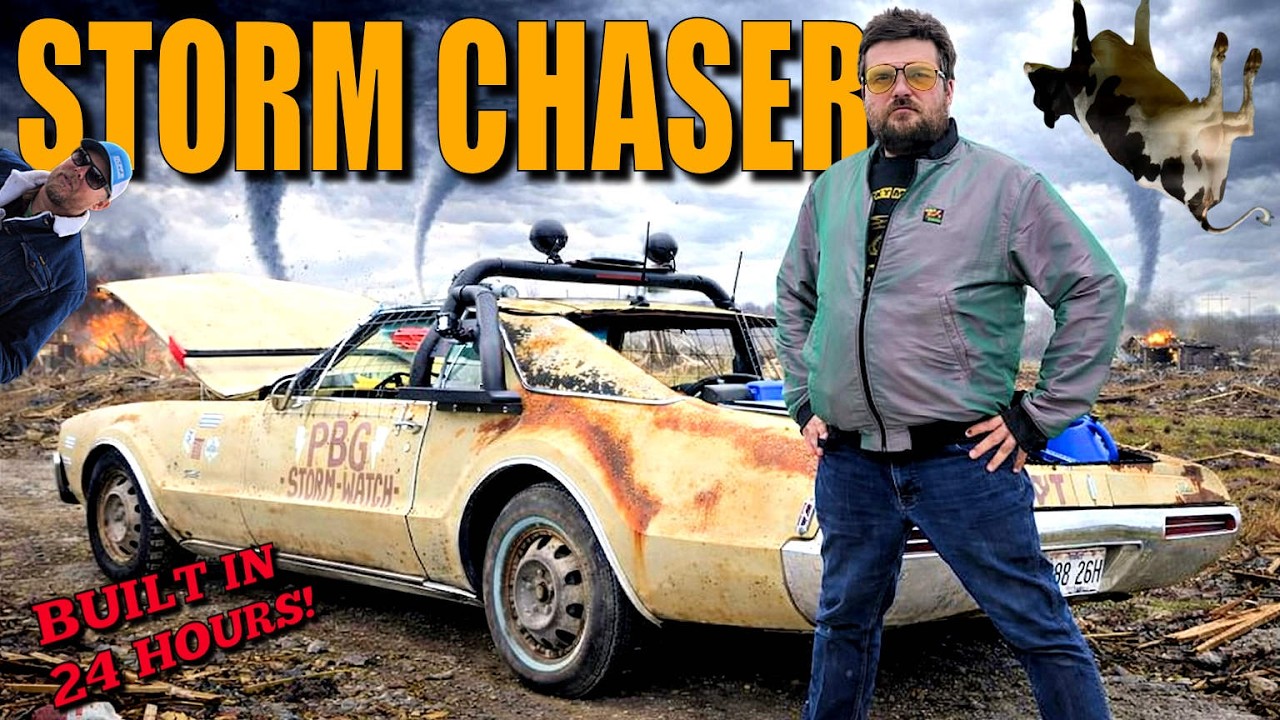 Can We Build A Storm Chasing Olds In 24 Hours? Chasing Tornadoes In a Toronado!