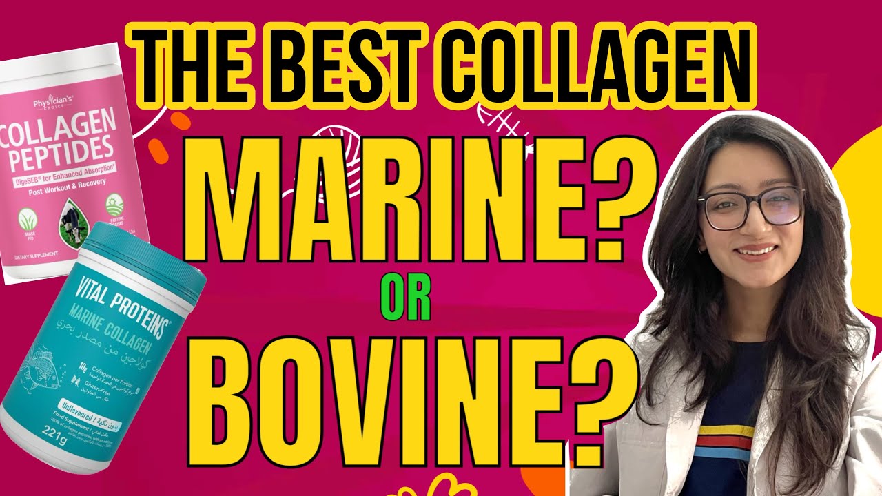 Marine Collagen versus Bovine Collagen | Which is the Best Collagen for Skin, Hair, Nails and Joints