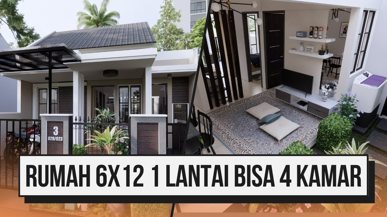 Paling Keren.Satu2nya Yg Bs Ada Taman Ditengah Walau butuh 4 Kamar. Jadi Adem Bgt