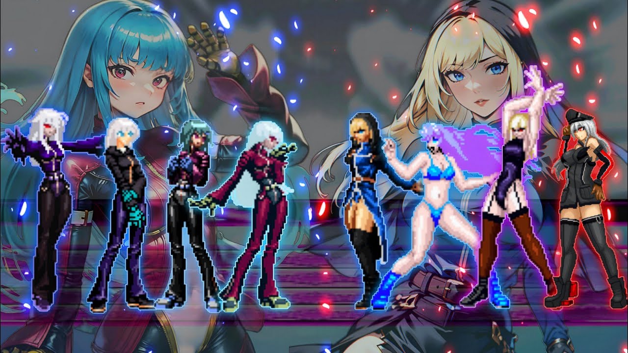 [KOF Mugen] Kula Team VS. Schlussel Team