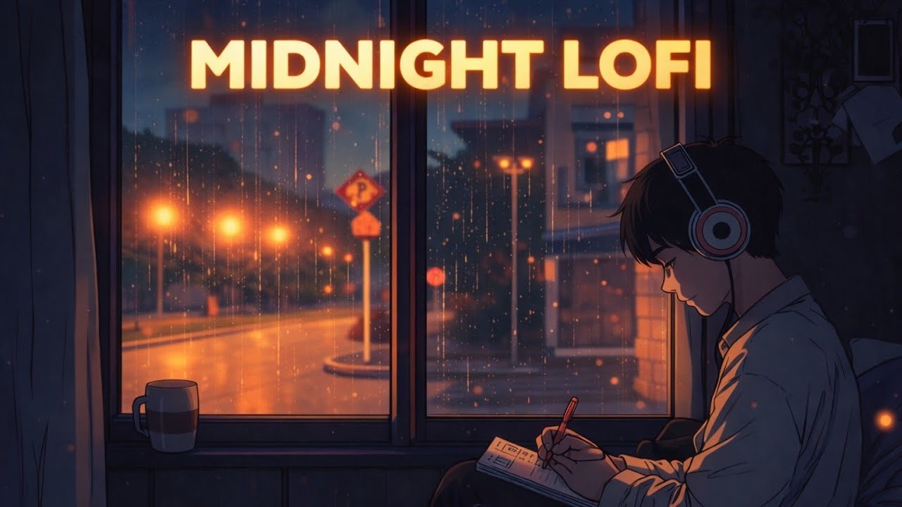 Midnight Lofi Beats 🌙 | Deep Focus, Study & Late Night Calm