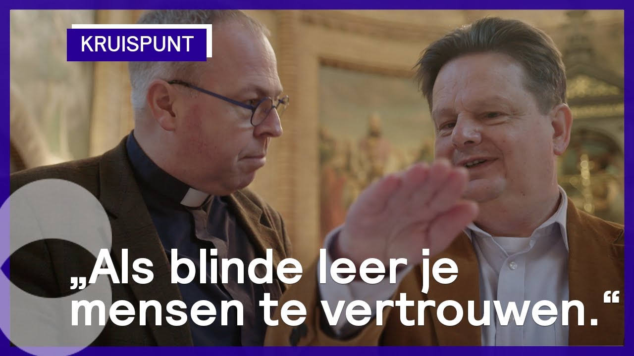 Bert is de eerste blindgeboren man die het priestersambt bekleedt | Kruispunt