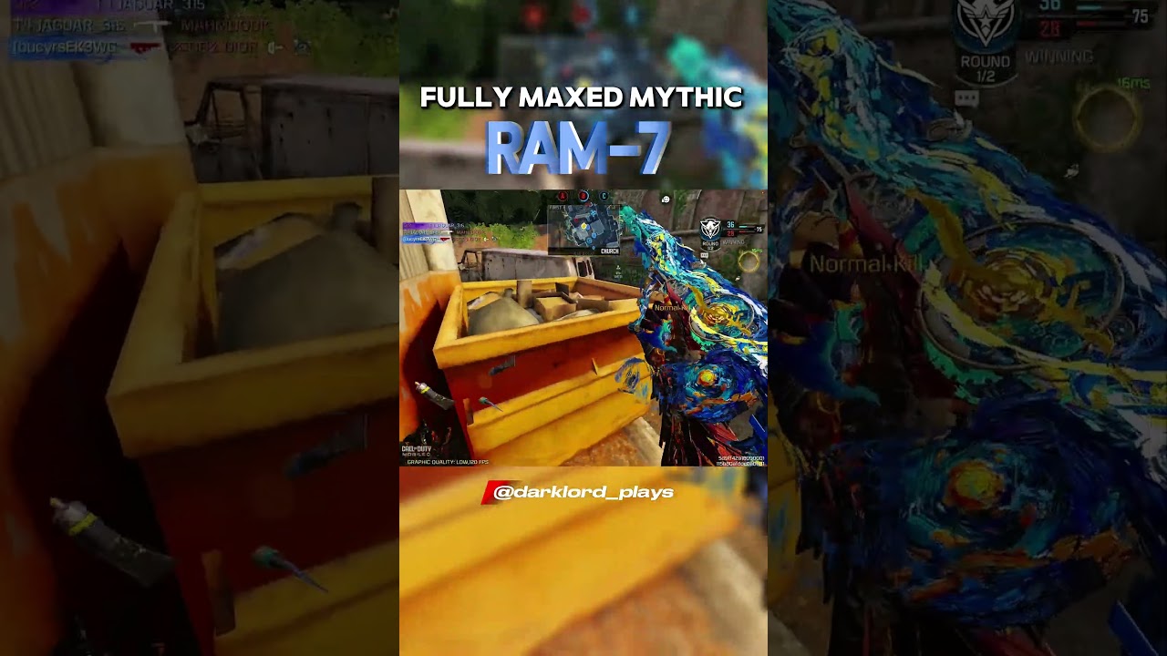 They Couldn&rsquo;t Handle My Mythic RAM-7 Killstreak 😱