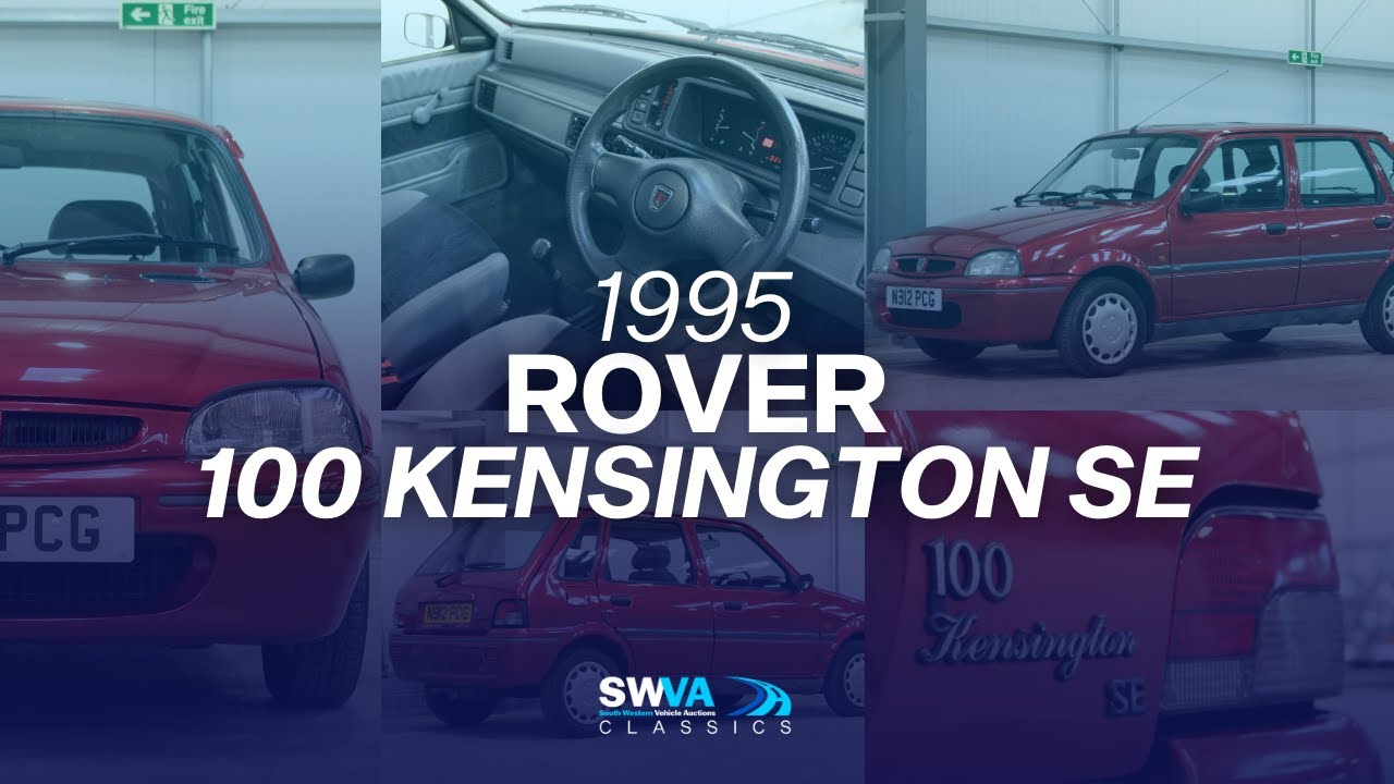 Lot 14 - Rover 100 Kensington SE 1995 | SWVA 25th July 2024 Summer Classic Car Auction