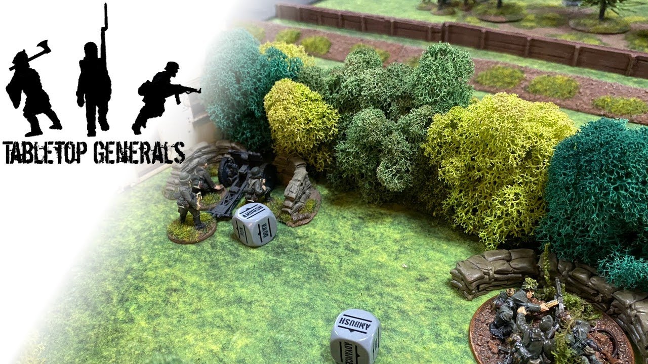 8 000 Punkte D Day Bolt Action Spielbericht, 2vs2, der Angriff auf Caen beginnt, Teil 1