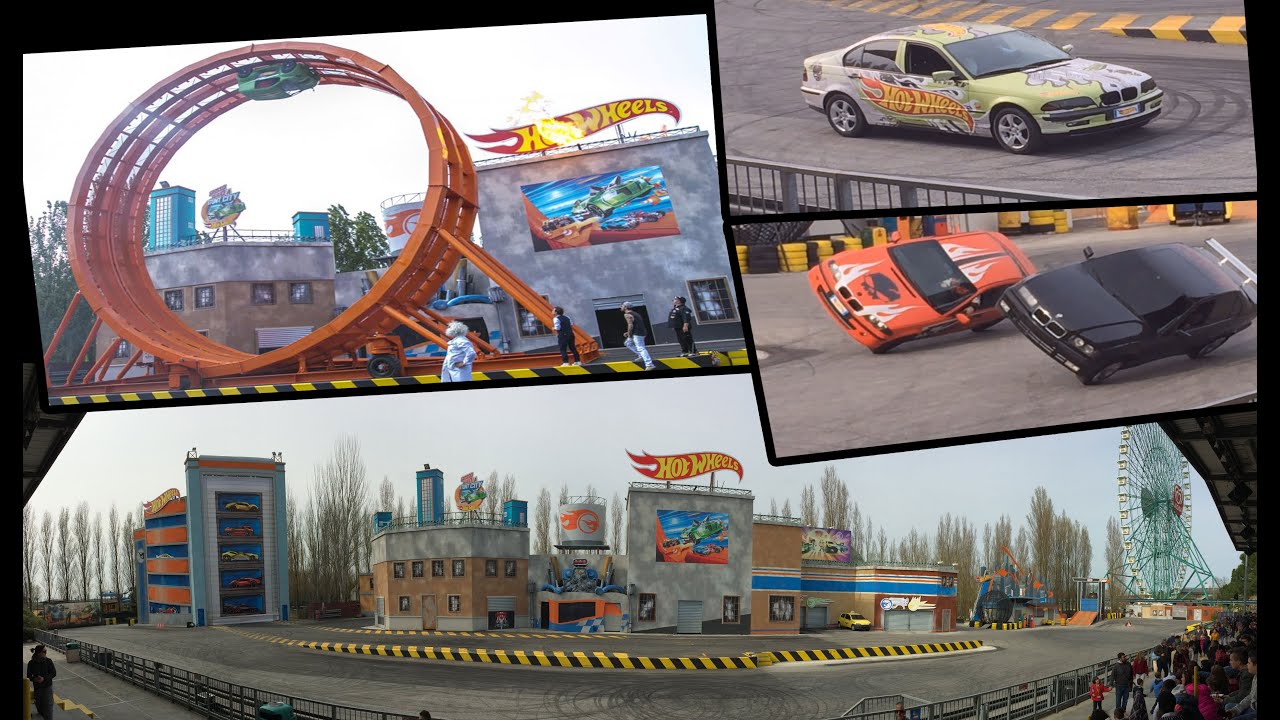 Anteprima Grosso Guaio a Stunt City 2016, 1° spettacolo Mirabilandia 2016 - Hot Wheels Stunt Show
