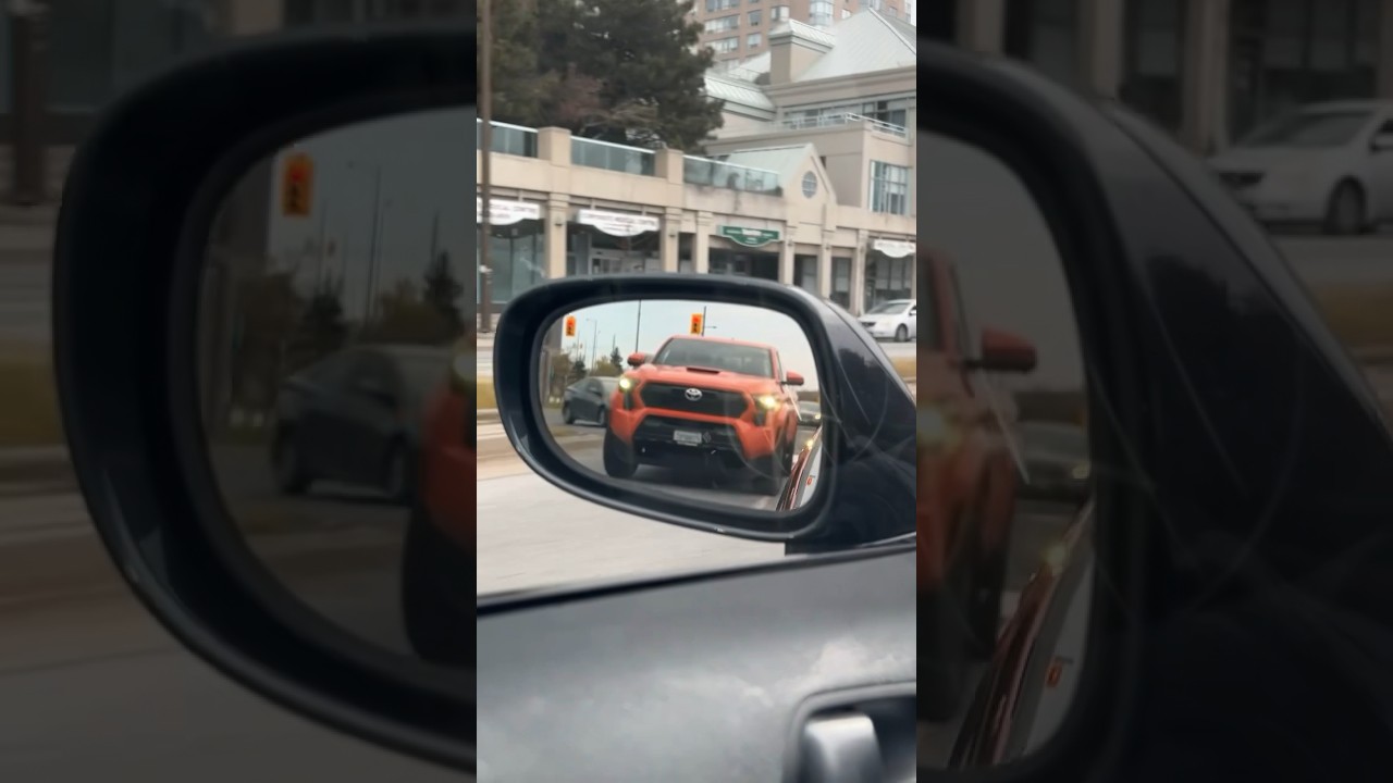 Toyota Tacoma orange