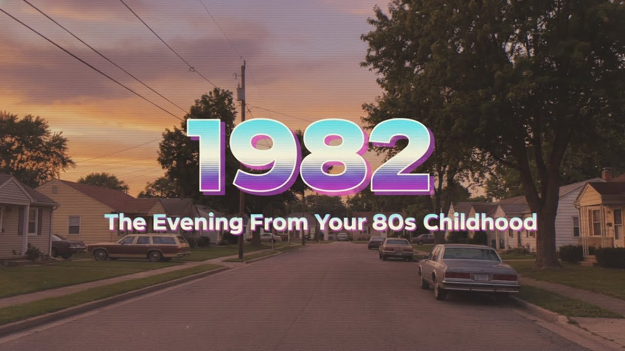 НАЗАД В 1982 — Улица из твоего детства // Ретро-синтвейв • Вейпорвейв • Микс теплых воспоминаний