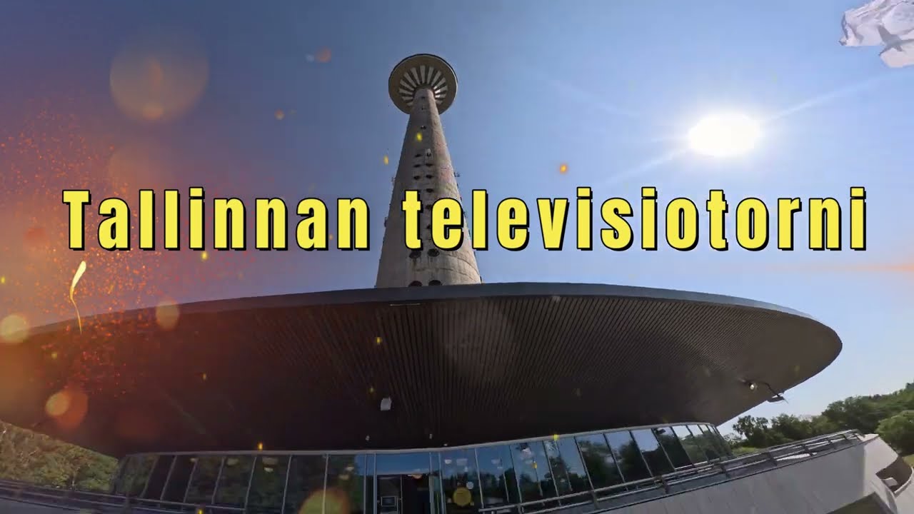 Tallinnan tv-torni / Teletorn - Käytiin tiluksilla katsomassa näkyykö Roni Bäck , ei näkynyt.