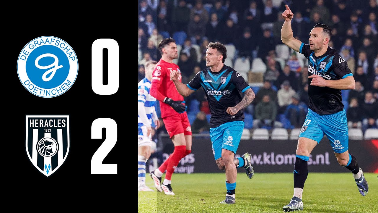 De Graafschap - Heracles Almelo | 16-01-2025 | Samenvatting