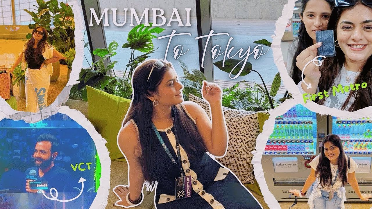 First Time in Japan ✈️ | Mumbai to Tokyo Travel Vlog, VCT Tokyo & Metro Experience #DhwanisDiary
