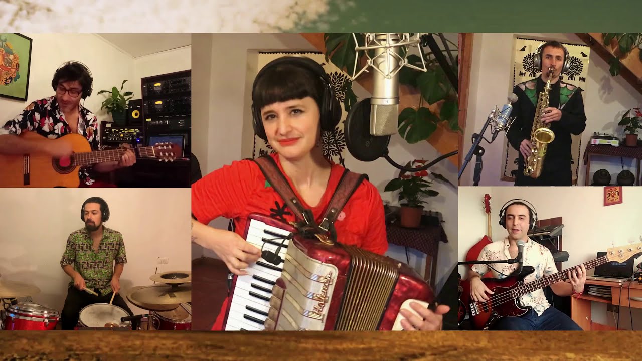 Pascuala Ilabaca y Fauna- Cancion Quechua (desde casa)