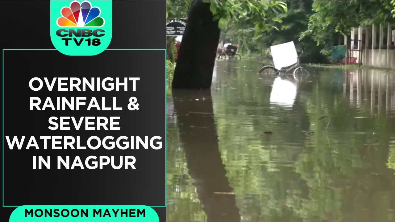 Maharashtra News: Overnight Rainfall Causes Severe Waterlogging In Nagpur | Monsoon Mayhem