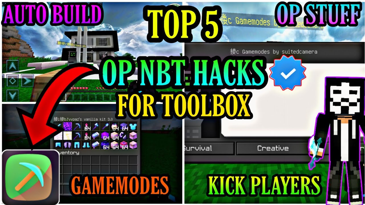 Top 5 Best *OP* NBT Editor Mods | Toolbox