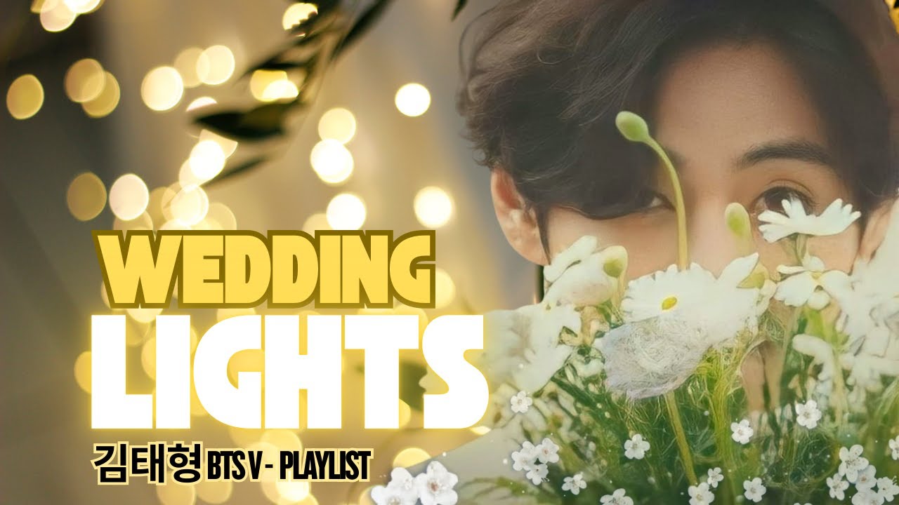 김태형 BTS V | Wedding Lights | FMV [AI Cover] Taehyung Wedding Tapes