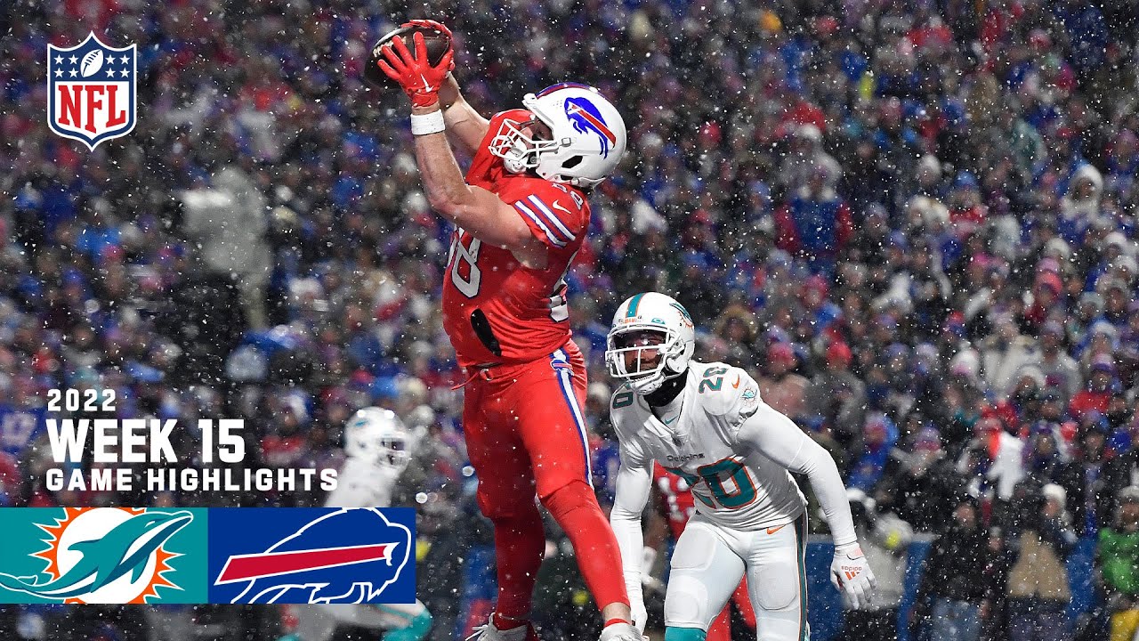 Miami Dolphins vs. Buffalo Bills | 2022 Week 15 Game Highlights