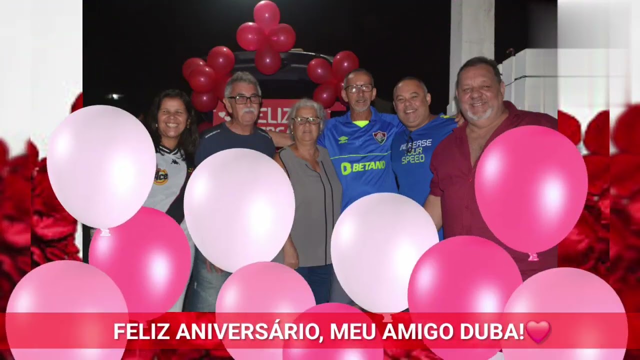 MENSAGEM DE ANIVERSÁRIO DUBA