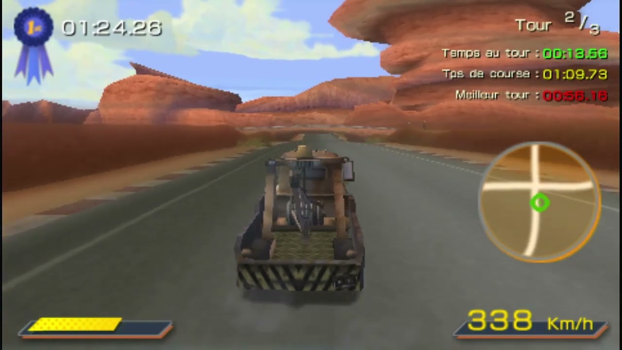 Cars Figure-8 Sony Playstation Portable Emulated
