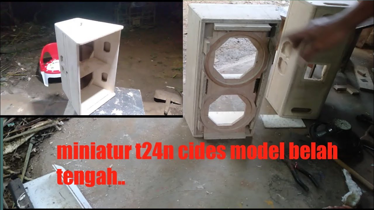 miniatur cides 8 inch model belah tenga.!!