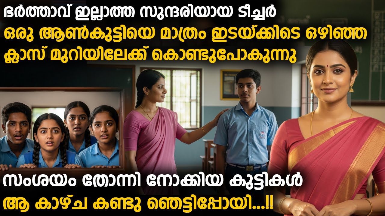 ടീച്ചർ ആൺകുട്ടിയെ ഇടയ്ക്കിടെ ഒഴിഞ്ഞ ക്ലാസ്സിലേക്ക് കൊണ്ടുപോകുന്നു |  കുട്ടികൾ ആ കാഴ്ച കണ്ടു ഞെട്ടി.!
