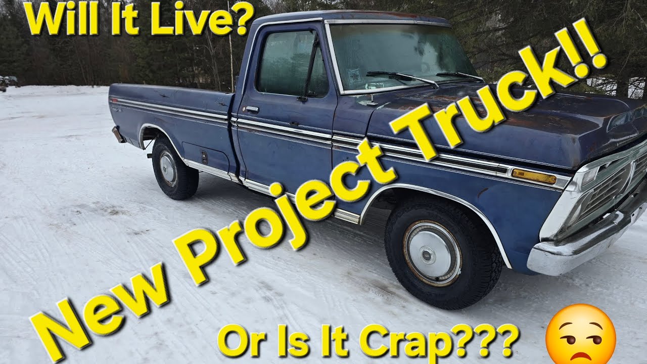 New project truck! 74 f100 dead since 2007!