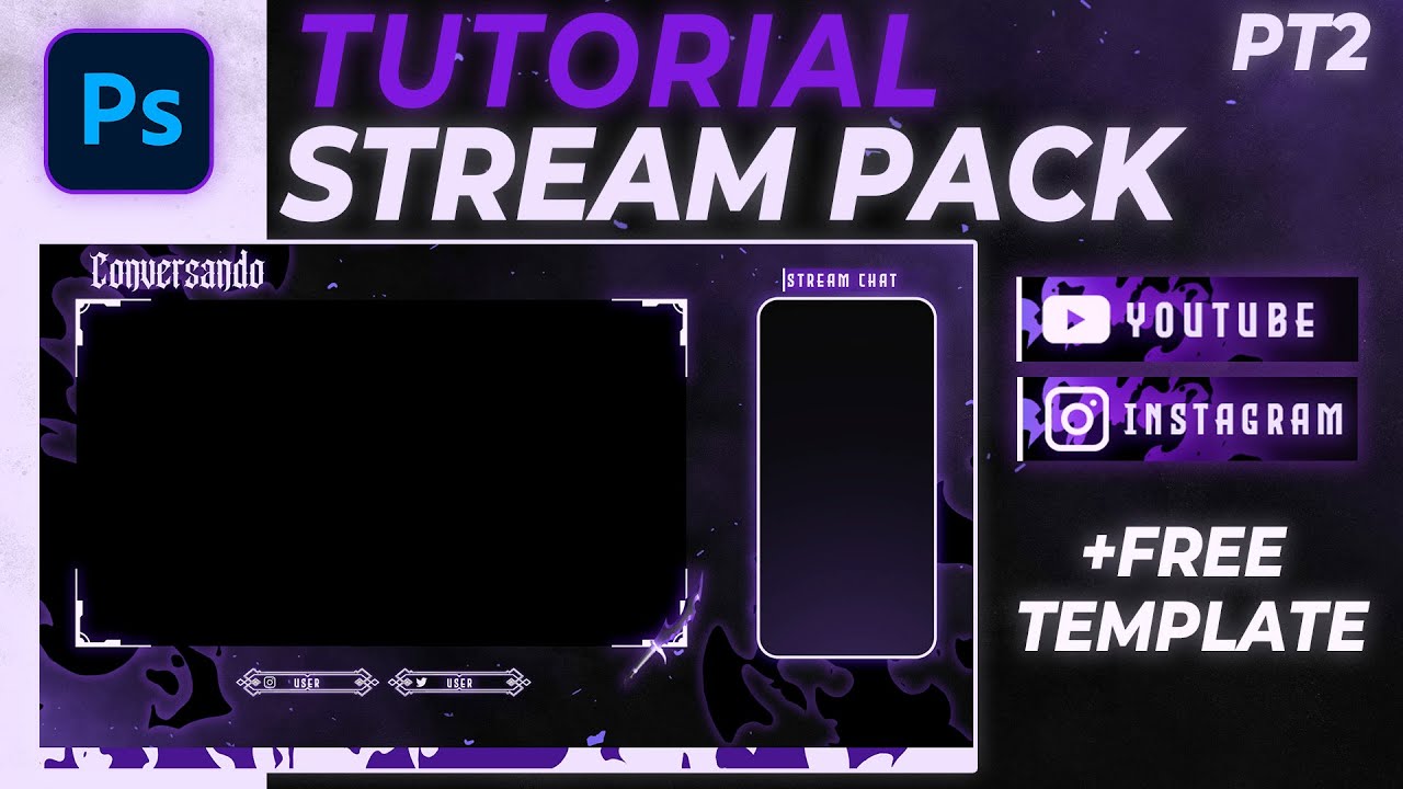 TUTORIAL STREAM PACK COM ANIME  |  TWITCH OVERLAY ANIME  [PARTE 2]