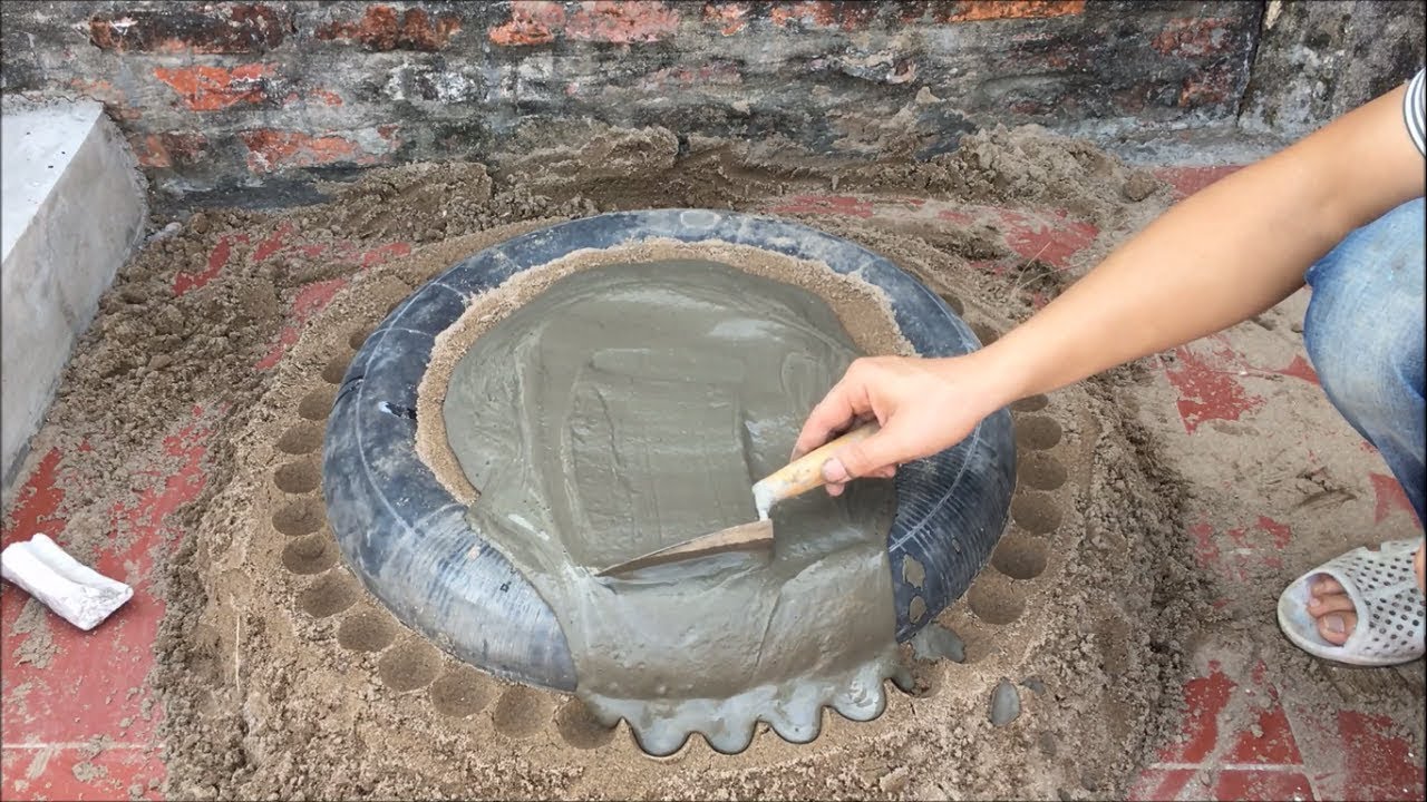 DIY - CEMENT CRAFT IDEAS | AMAZING Garden Decoration with Homemade Fountain | Cement and Life