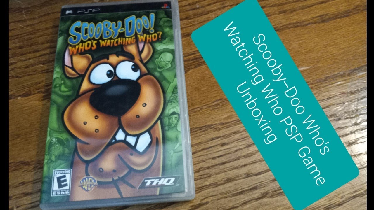 Scooby-Doo Who’s Watching Who PSP Unboxing