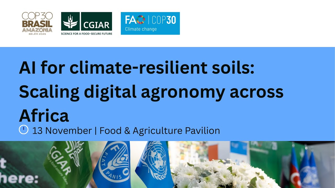 AI for climate-resilient soils:Scaling digital agronomy across Africa