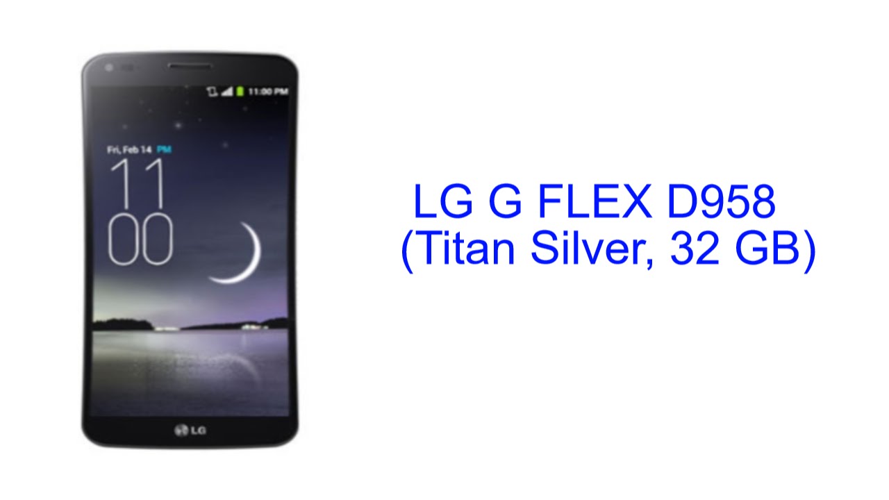 LG G FLEX D958 Titan Silver, 32 GB