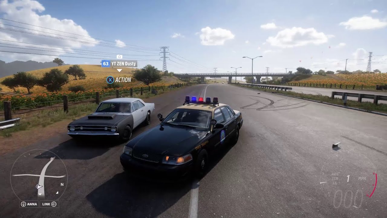 Forza Horizon 5 Insane Police chase III Crown Victoria Police Interceptor V 1968 Dodge Dart Hemi