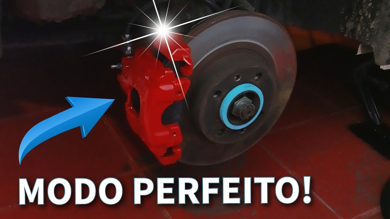 Como pintar pinça de freio? | Maneira correta!