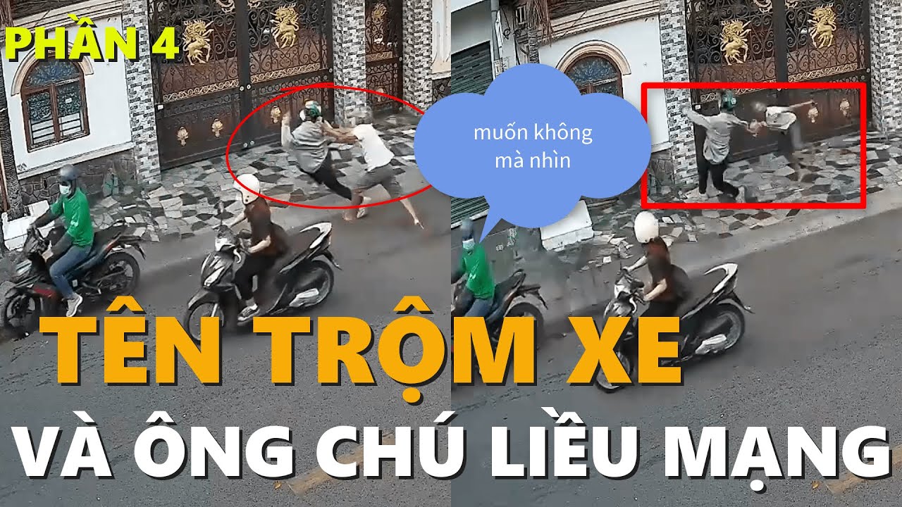 TOP NHỮNG VIDEO TRỘM XE BẤT THÀNH, ĐÔI BÊN CHỐNG TRẢ QUYẾT LIỆT KHI BỊ NGƯỜI DÂN PHÁT HIỆN PHẦN 4