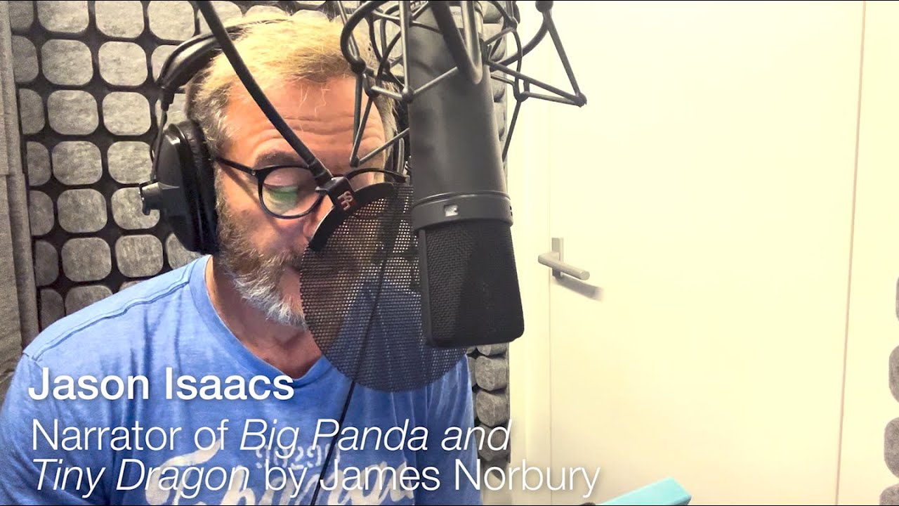 Discover Big Panda and Tiny Dragon – written by James Norbury and read by Jason Isaacs.