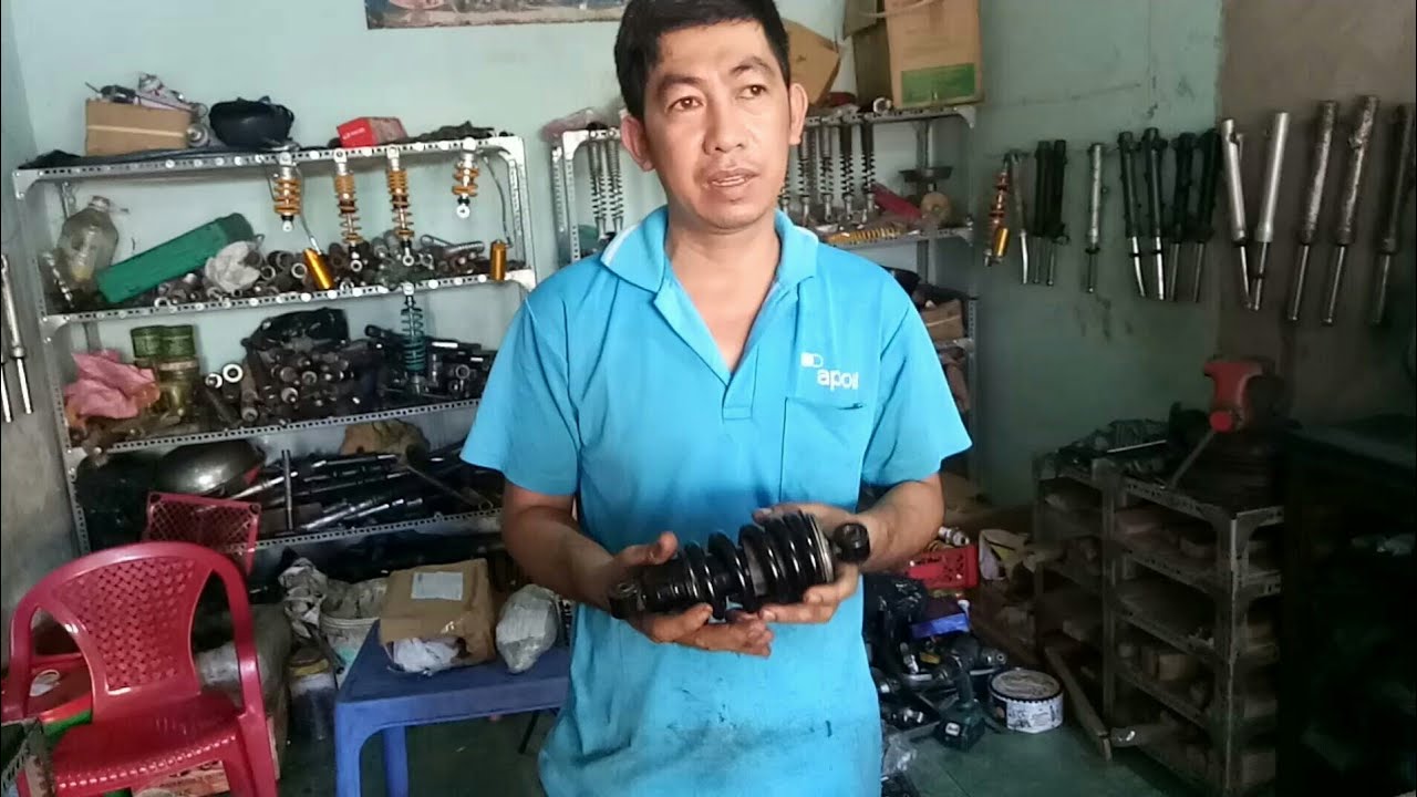 Phục hồi phuộc sau exciter 135 Cho khách ở duyên hải, trà vinh