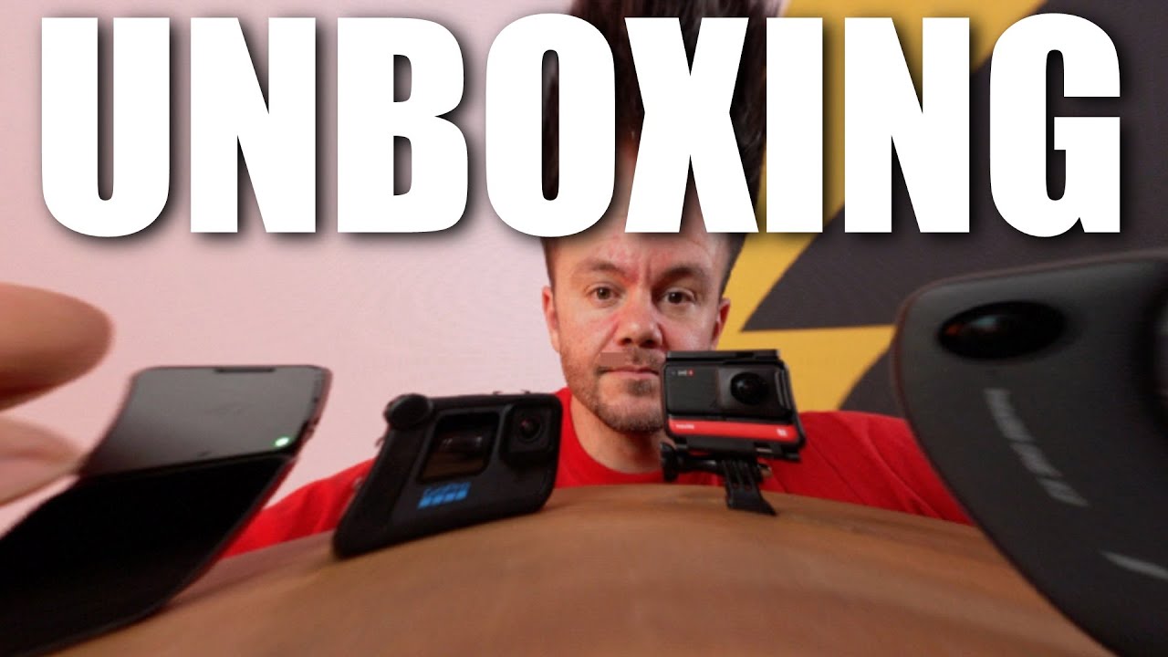 ΒΙΝΤΕΟ ΜΕ ΚΑΜΕΡΕΣ ΜΕΤΑ ΑΠΟ ΚΑΙΡΟ! 4σε1 CAMERA UNBOXING (GOPRO, DJI, INSTA360)
