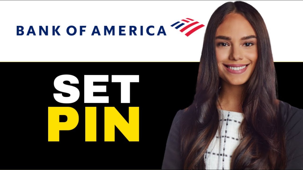 HOW TO SET PIN FOR BANK OF AMERICA DEBIT CARD 2024! (1 MIN)
