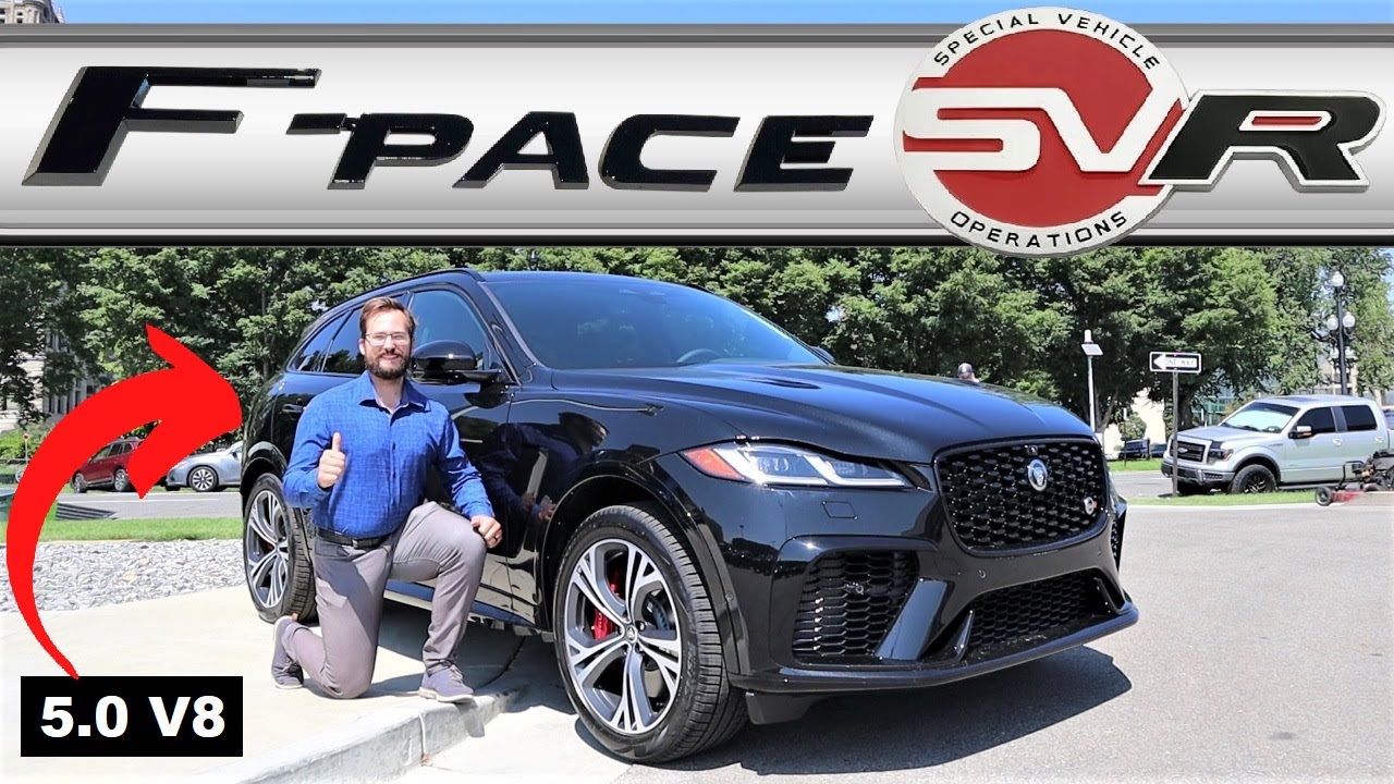 2024 Jaguar F-Pace SVR: It Has A Supercharged V8!