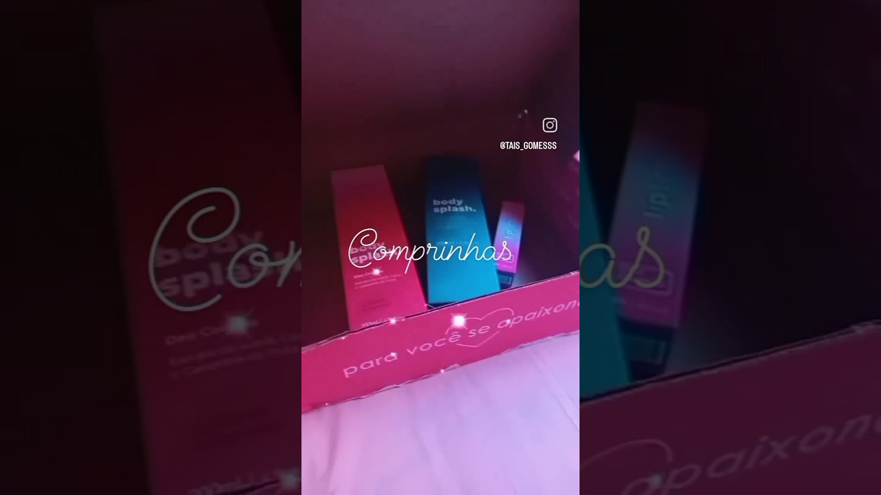Comprinhas da We Pink 😍  #luzdoluar #wepink #bodysplashs #comprasonline