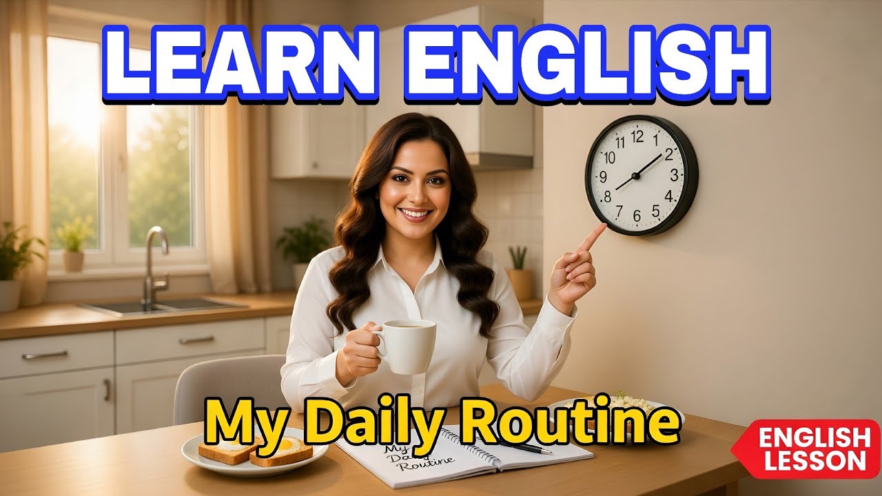 My Daily Routines Before Breakfast? ☀️ Easy English (Comprehensible input) 💬 Episode 2