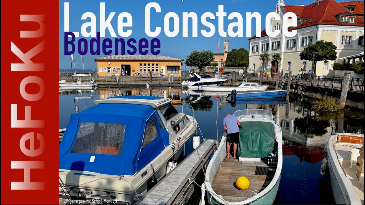 Lake Constance - Travel Guide 2025 English -  4K - Bodensee