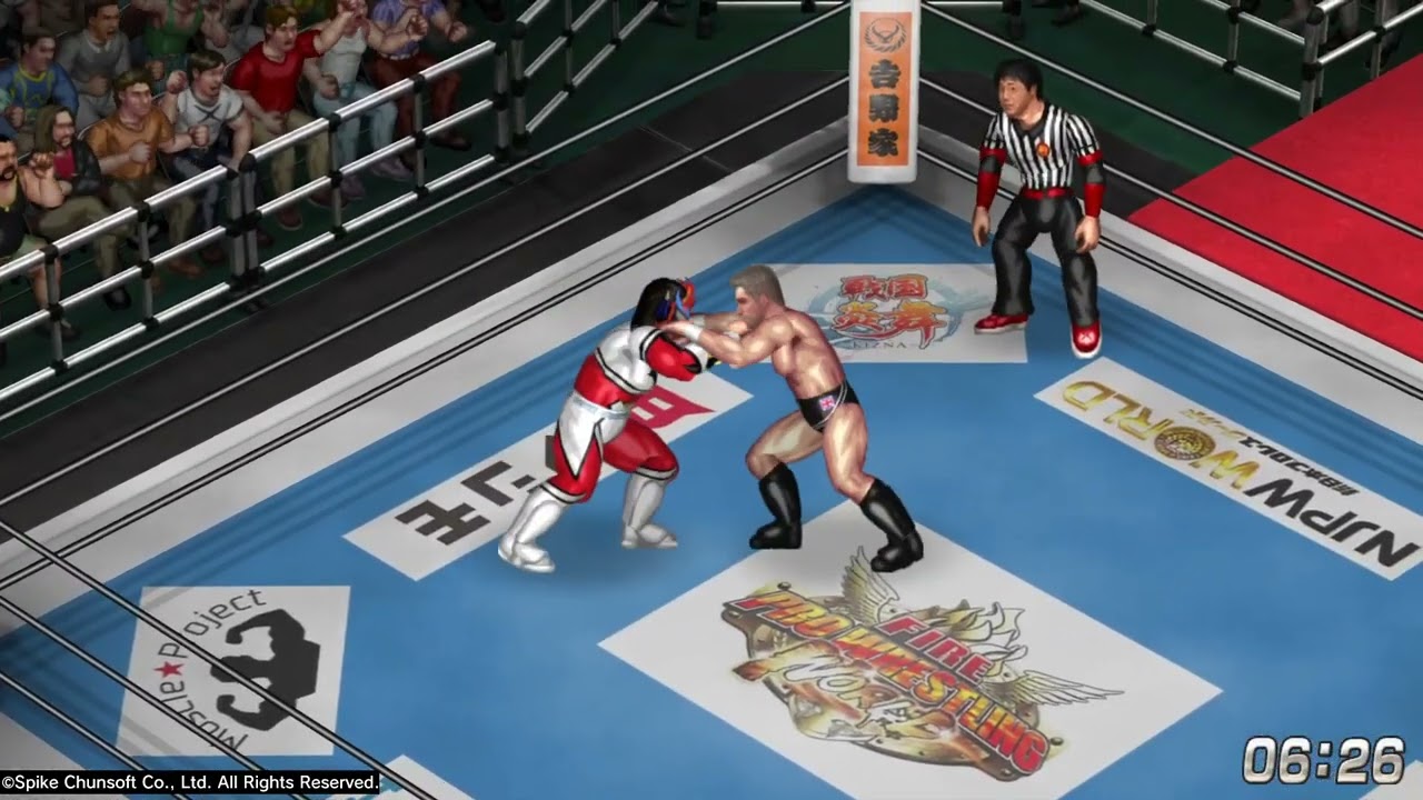 Fire Pro Wrestling | Jushi Thunder Liger VS Jay White