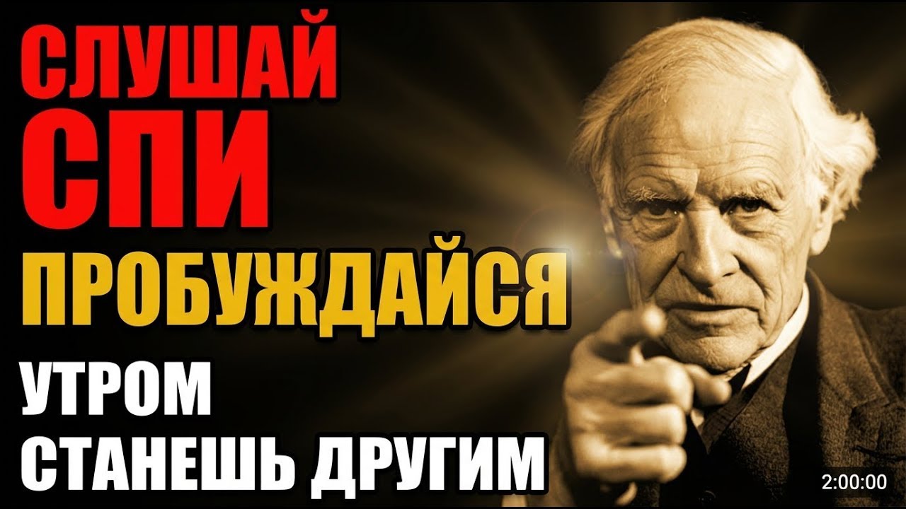СЛУШАЙ СПИ ПРОБУЖДАЙСЯ — 2 часа, после которых ты проснёшься другим человеком | Карл Юнг