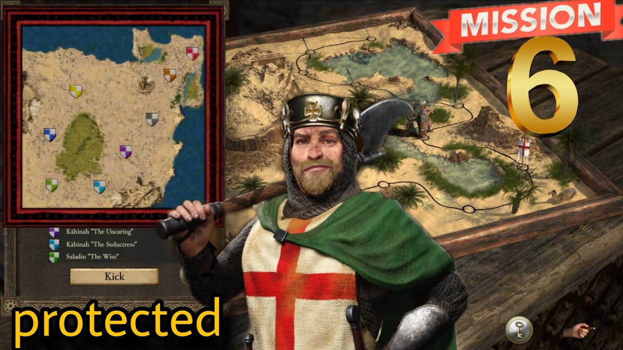 Кооперативный режим &ndash; Миссия 6: Защита | Stronghold Crusader Definitive Edition