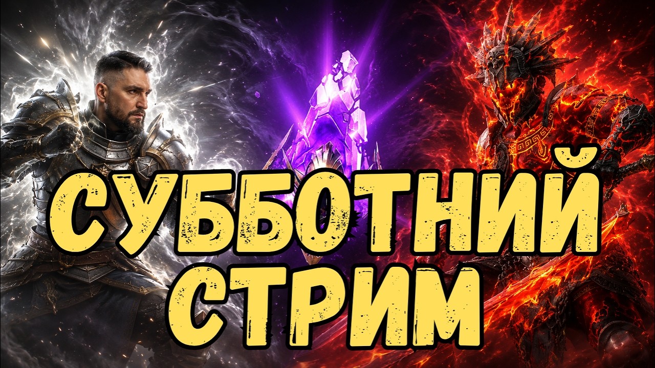 СУББОТНИЙ х2 на ВОЙДЫ / 575+ СБОРОК ГЕРОЕВ в БОТЕ! (18+) RAID SHADOW LEGENDS #raid